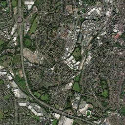Walsall High Resolution Satellite Map