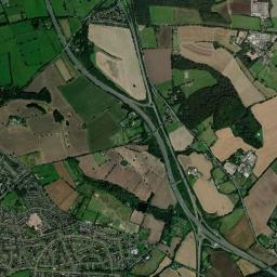 M6 Toll, Sutton Coldfield, Warwickshire Satellite Map