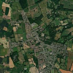 Poringland High Resolution Satellite Map