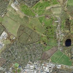 Stadtrandsiedlung Malchow High Resolution Satellite Map