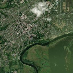 Trubchevskiy Rayon High Resolution Satellite Map
