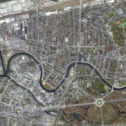 Hansaviertel High Resolution Satellite Map