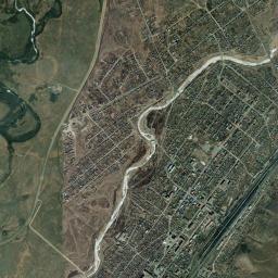 Chernyshevsk High Resolution Satellite Map