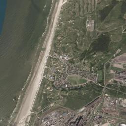 Wijk aan Zee High Resolution Satellite Map