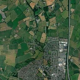 Lutterworth High Resolution Satellite Map