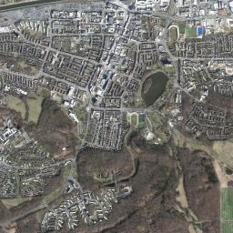 Wolfsburg High Resolution Satellite Map