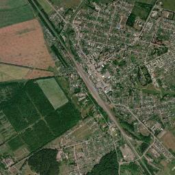 Komarichi High Resolution Satellite Map