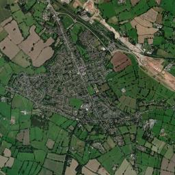 Balsall Common High Resolution Satellite Map