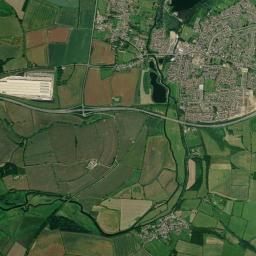Thrapston High Resolution Satellite Map