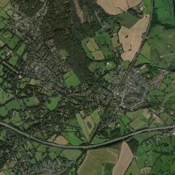 Barnt Green High Resolution Satellite Map