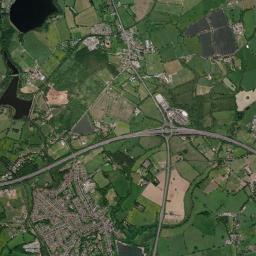 Alvechurch High Resolution Satellite Map