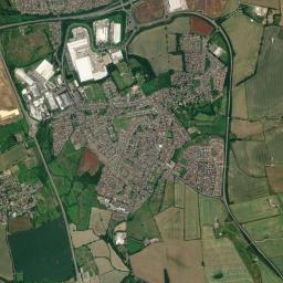 Burton Latimer High Resolution Satellite Map