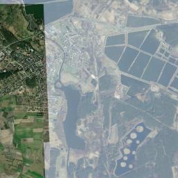 Trzciel High Resolution Satellite Map