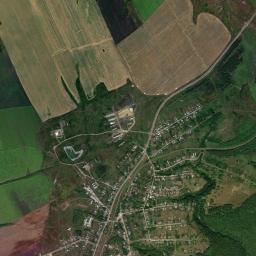 Khvatovka High Resolution Satellite Map