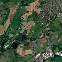 Stoke Prior High Resolution Satellite Map