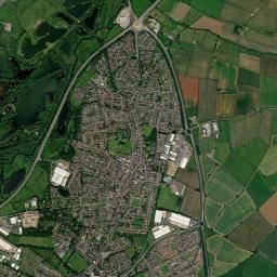 Higham Ferrers High Resolution Satellite Map