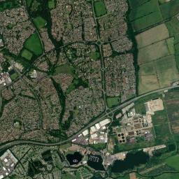 Northamptonshire High Resolution Satellite Map