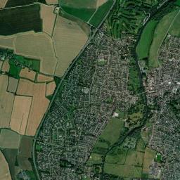 Eaton Socon High Resolution Satellite Map