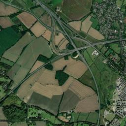 Girton High Resolution Satellite Map