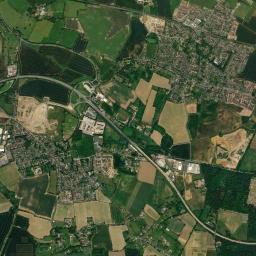 Woolpit High Resolution Satellite Map
