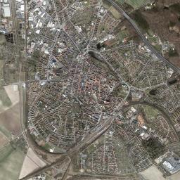 Helmstedt High Resolution Satellite Map