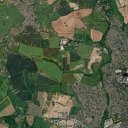 Lower Broadheath High Resolution Satellite Map