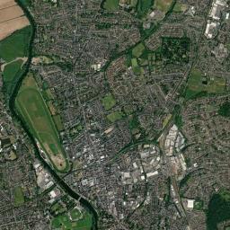 Worcester High Resolution Satellite Map