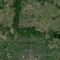 Seredyna-Buda High Resolution Satellite Map