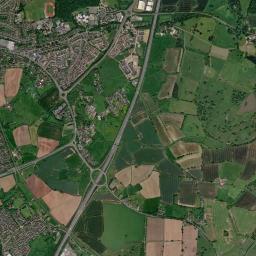 Worcestershire High Resolution Satellite Map