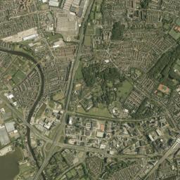 Oegstgeest High Resolution Satellite Map