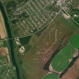 Khlevenskiy Rayon High Resolution Satellite Map