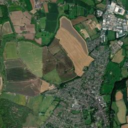 Pershore High Resolution Satellite Map