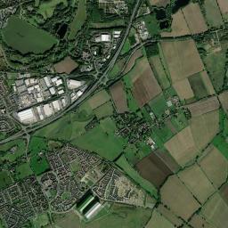 Cardington High Resolution Satellite Map