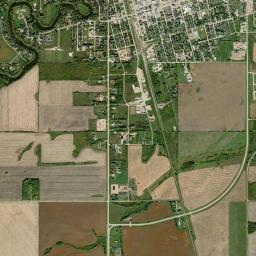 Swan River High Resolution Satellite Map