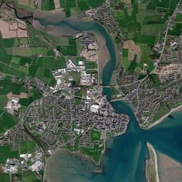 Dungarvan High Resolution Satellite Map