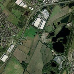 Kempston Hardwick High Resolution Satellite Map