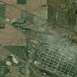 Biggar High Resolution Satellite Map