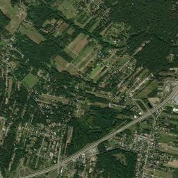 Żabia Wola High Resolution Satellite Map