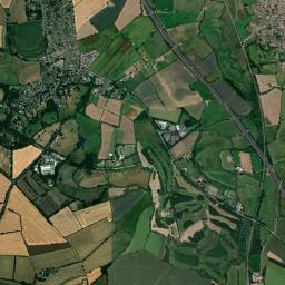 Kings Sutton High Resolution Satellite Map