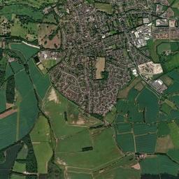 Saffron Walden High Resolution Satellite Map
