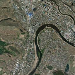 Chitinskiy Rayon High Resolution Satellite Map