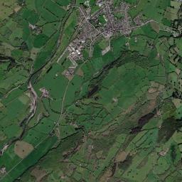 Llandovery High Resolution Satellite Map