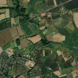 East Bergholt High Resolution Satellite Map