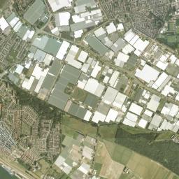 Hoek van Holland High Resolution Satellite Map