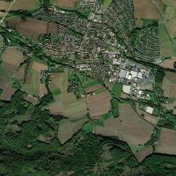 Barntrup High Resolution Satellite Map