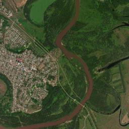 Sakmara High Resolution Satellite Map