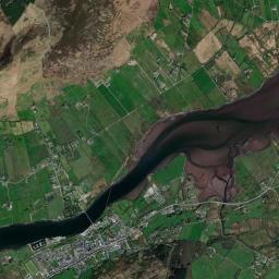 Cahersiveen High Resolution Satellite Map
