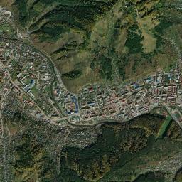 Gorno-Altaysk High Resolution Satellite Map