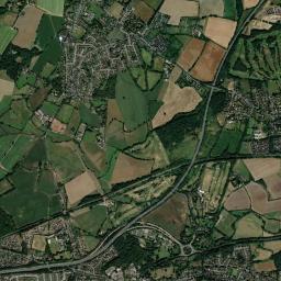 West Bergholt High Resolution Satellite Map