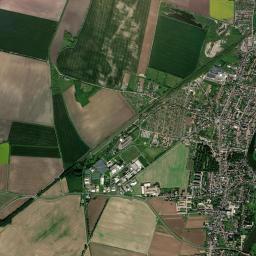 Calbe High Resolution Satellite Map